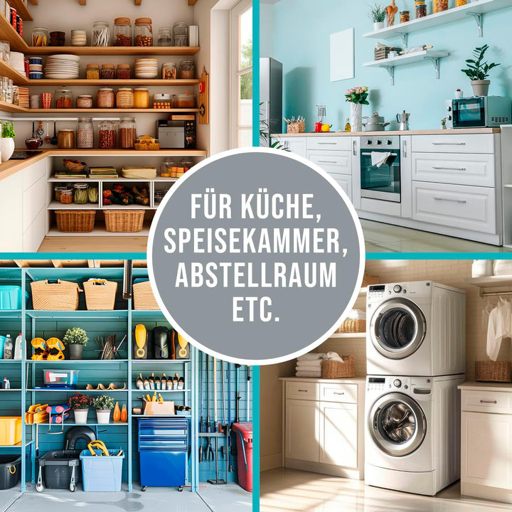 Pfandflaschen-Sammelbehälter mit Deckel | Inklusive 2 Tragetaschen & Klettverschluss | Grosses Fassu