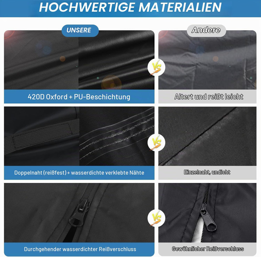 VANSHEIM Gartendusche Abdeckhaube Solardusche Schutzhülle für Solardusche Winterfest Abdeckplane Sol