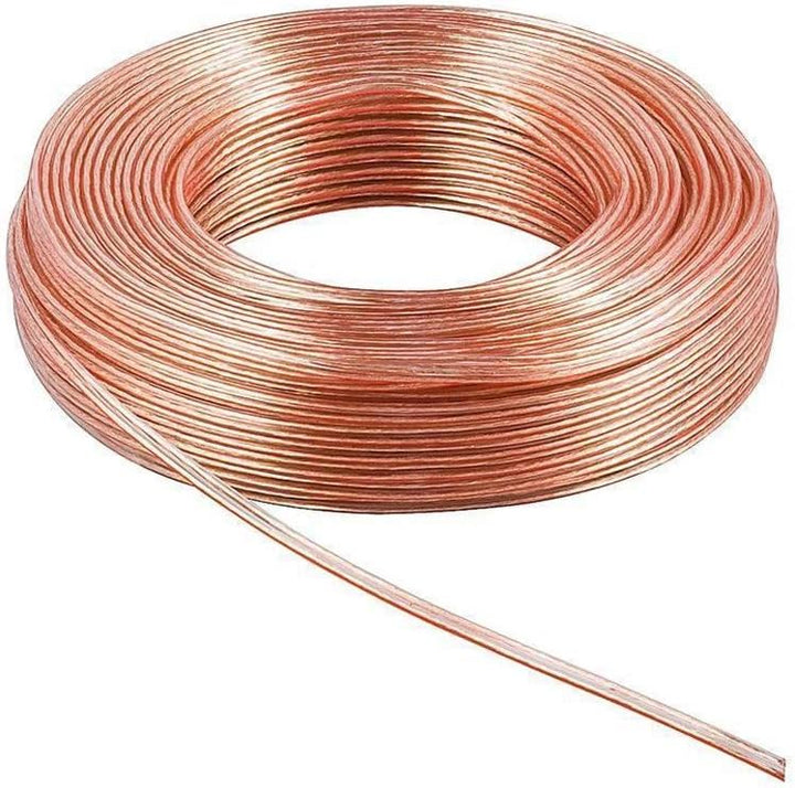 Goobay 15132 Lautsprecherkabel 2x2,5mm² Kupfer Litze / Boxenkabel Audio Kabel Meterware / Speaker Ca