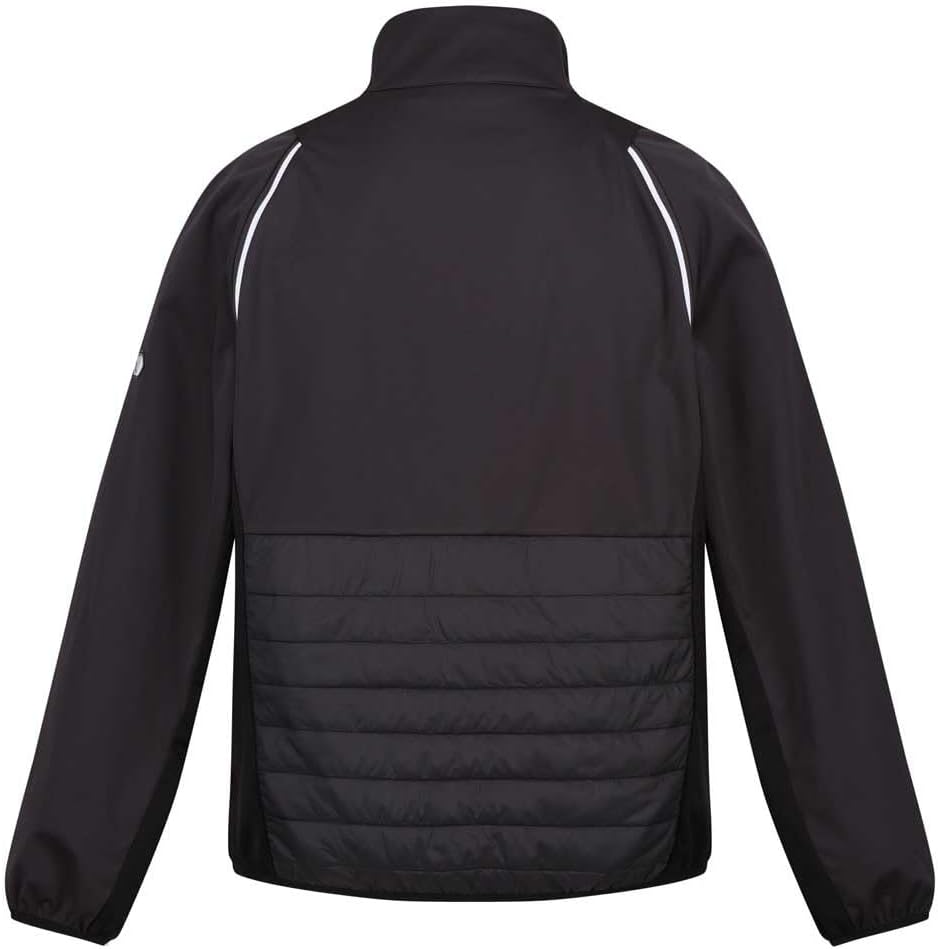 Regatta Herren 2in1 Daunenjacke/Weste Steren Hybrid S Ash/Black, S Ash/Black