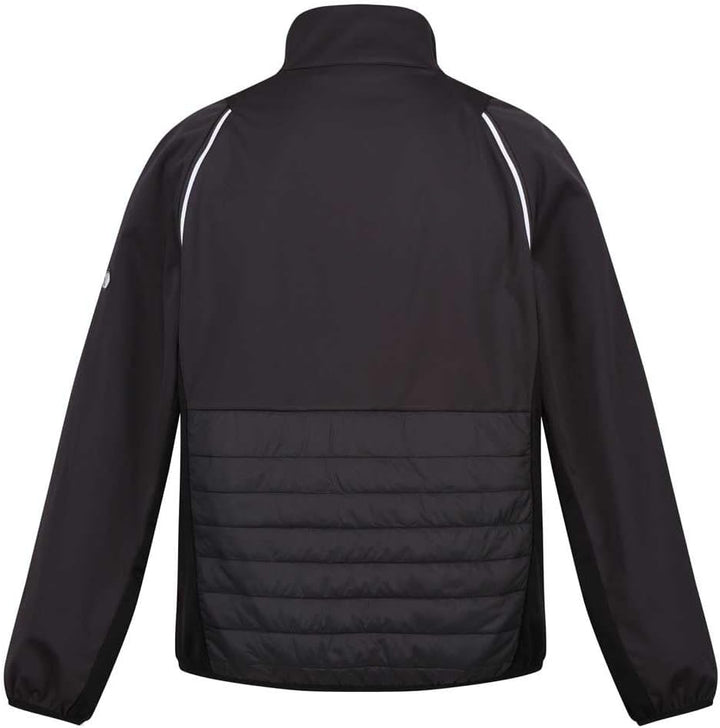 Regatta Herren 2in1 Daunenjacke/Weste Steren Hybrid S Ash/Black, S Ash/Black