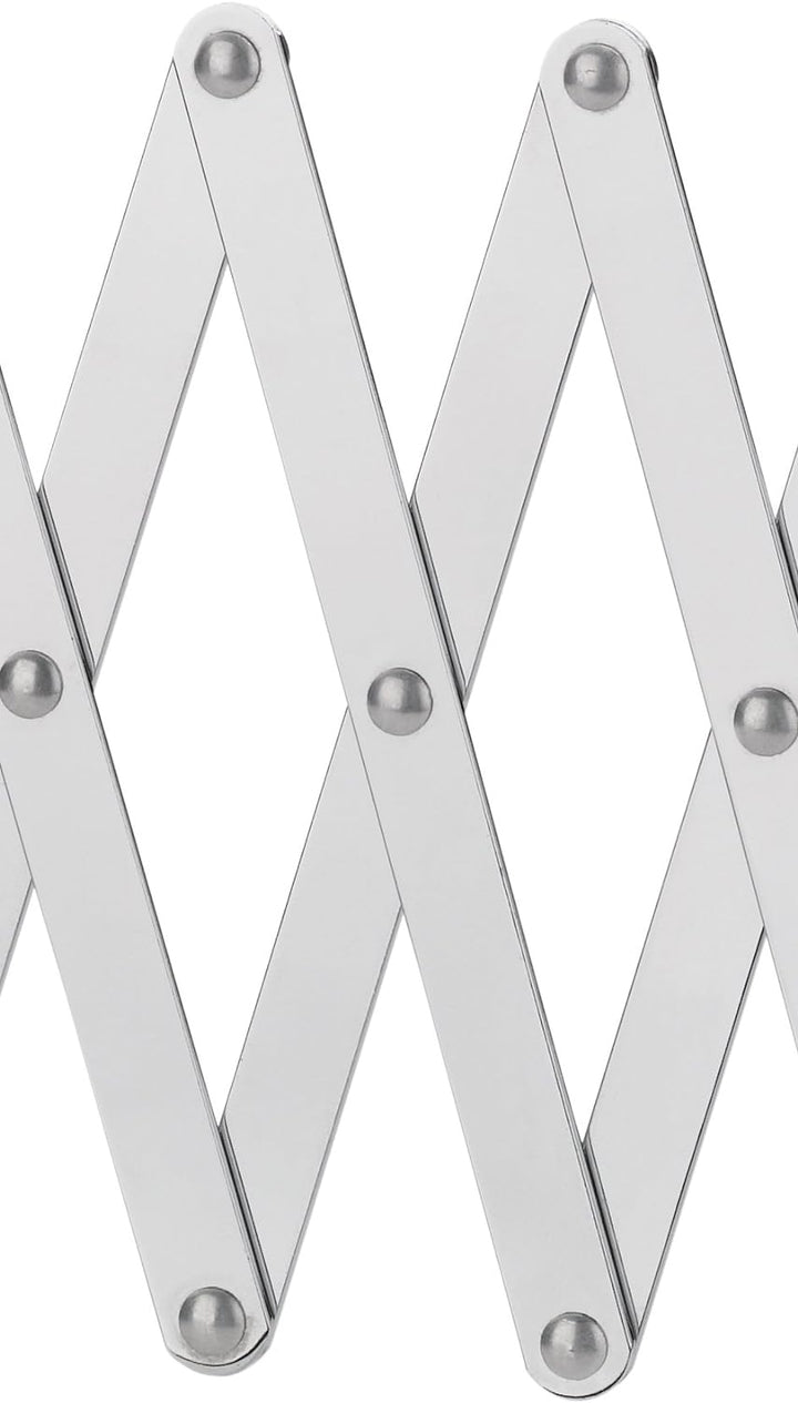 Kela Valeria Wandspiegel, Metall, Silber, 17.5 x 17.5 x 36 cm