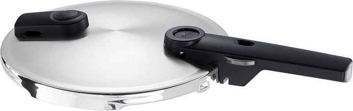 Fissler Vitaquick Premium/Schnellbratpfanne (2,5 L, Ø 22 cm) Edelstahl-Schnellkochtopf, 2-Garstufen,