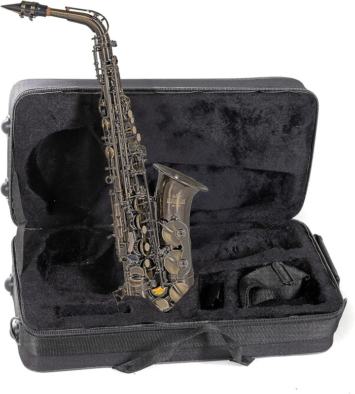 Roy Benson Eb-Alt Saxophon MOD.AS-202A antik lackiert, inkl. leichtem Rechtecketui, AS-202A