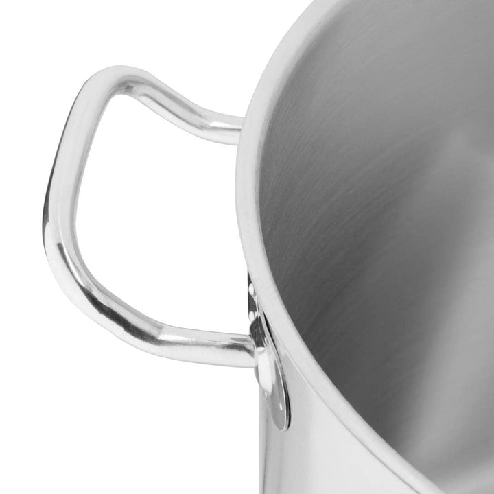 Vogue tiefer Suppentopf 20,5L 300(d)mm x 300mm/12"(dia)., 300(d)mm x 300mm/12"(dia).