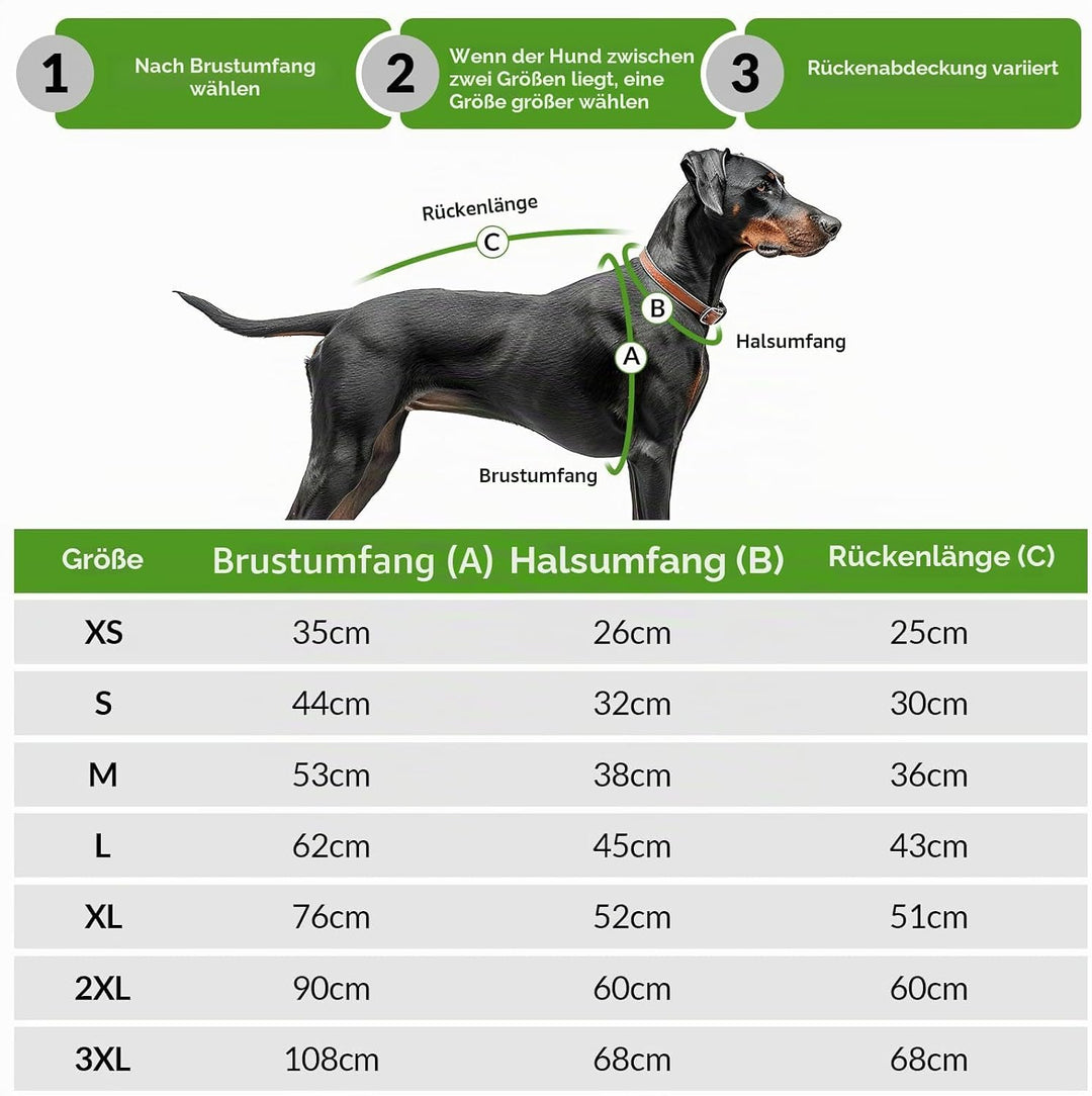 Hundejacke mit Geschirr Winter Wasserdicht Hundemantel mit leichtem Fleecefutter und reflektierende