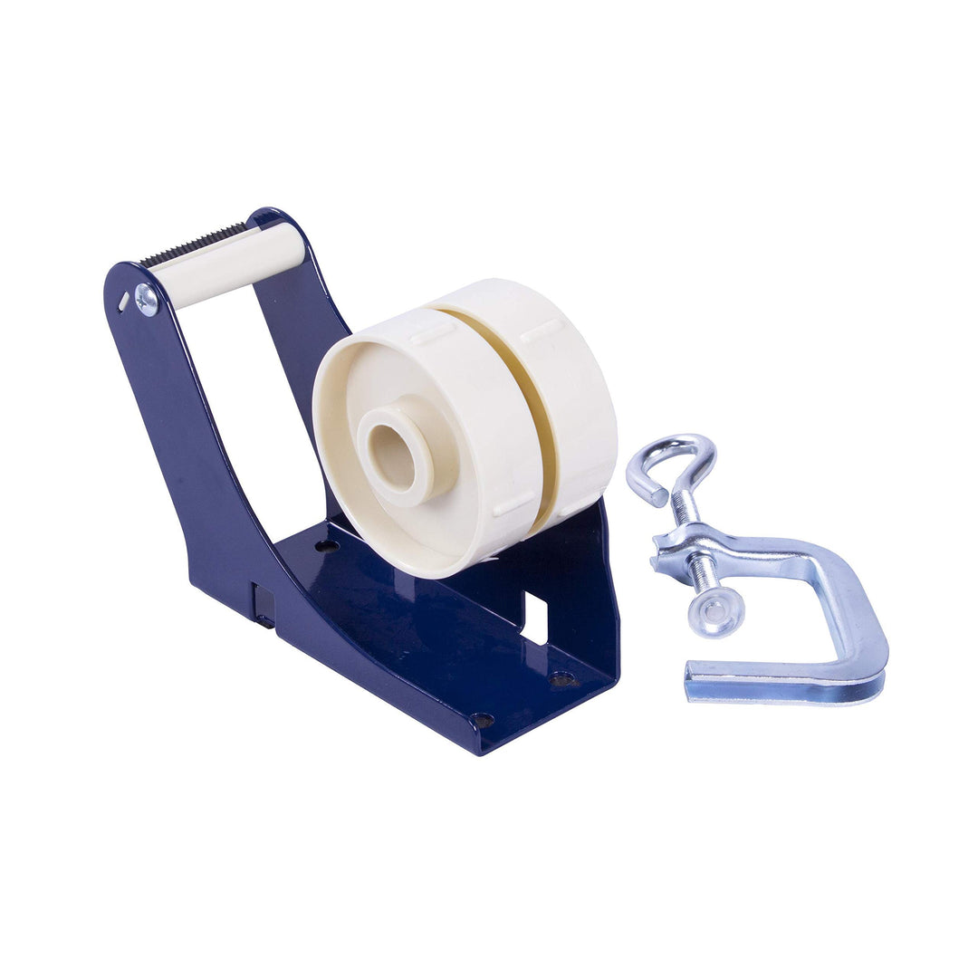 Ropipack Klebebandabroller Packband Handabroller mit Tischzwinge für 50 mm Klebeband