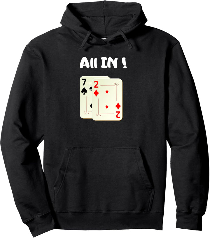 Poker Hand sieben und zwei ist ein Gewinner Pullover Hoodie