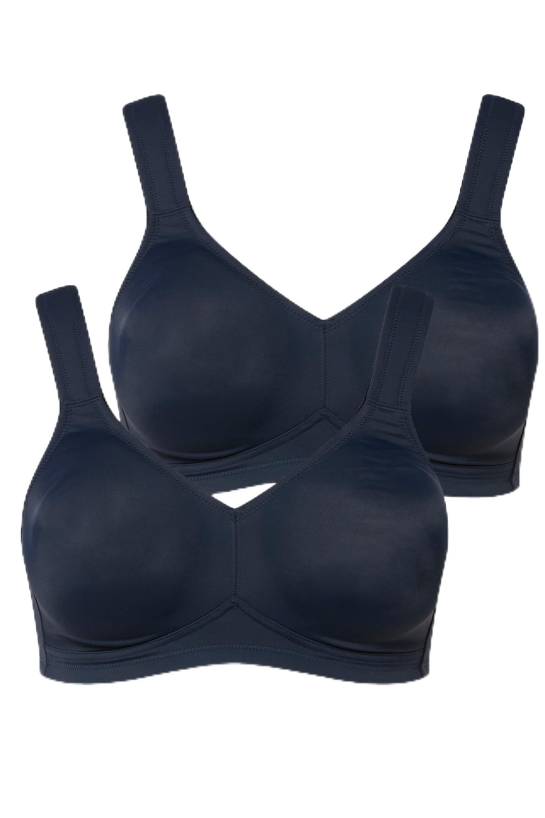 Ulla Popken Damen BH 85C Nachtblau, 85C Nachtblau