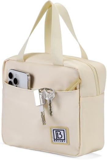 Brisby 4L Kühltasche Lunchtasche – Smooth Creme – Kompakte isolierte Tasche für Arbeit, Schule & unt