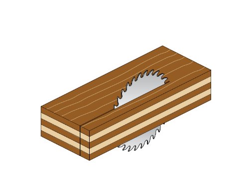 CMT Orange Tools Kreissägeblatt HW 210 x 2,8 / 1,8 x 30 Z=36 15° ATB - 291.210.36M - für Längs- und