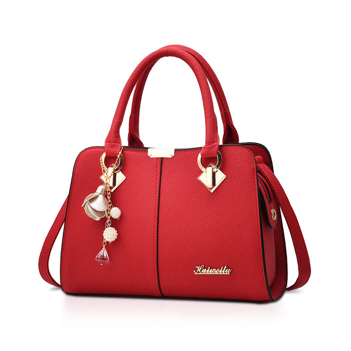NICOLE & DORIS Damen Handtasche Mittelgross Elegant Handtaschen Mode Umhängetasche Henkeltaschen PU