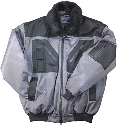 Ganzjahres Blouson, Farbe grau/schwarz, Gr. XL