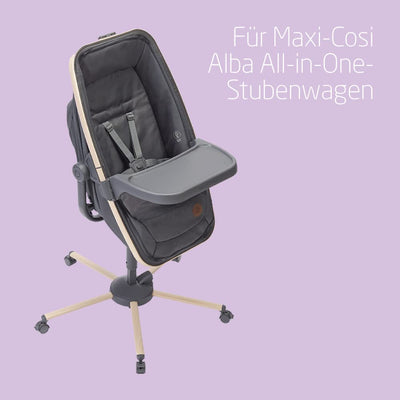 Maxi-Cosi Alba Essensset, Essensset für Alba All-in-One Stubenwagen, 100% recycelte Stoffe, 6 Monate