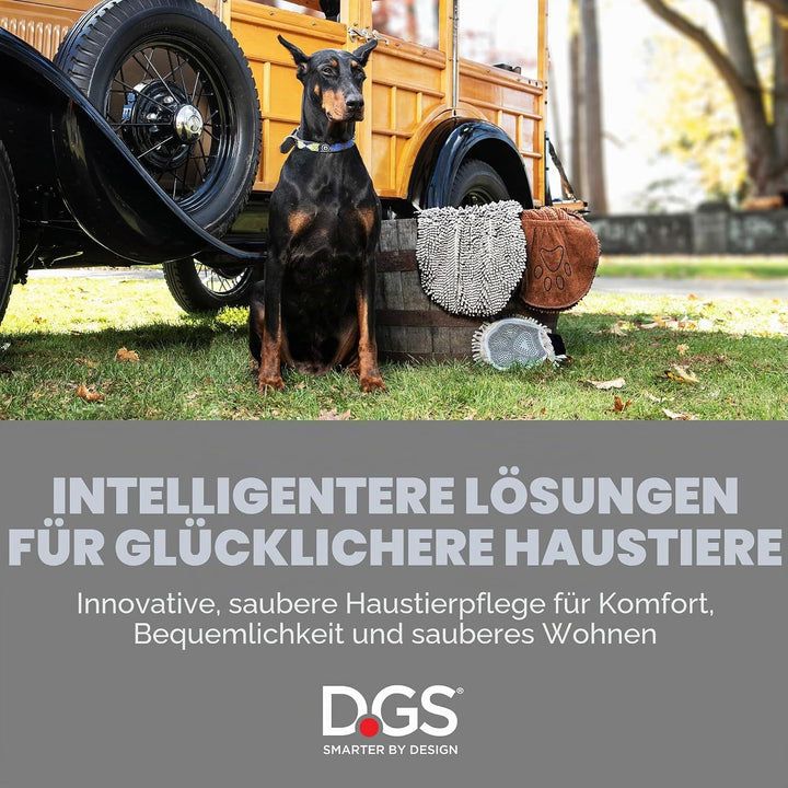 Dog Gone Smart Türvorleger, gross Medium Grau, Medium Grau