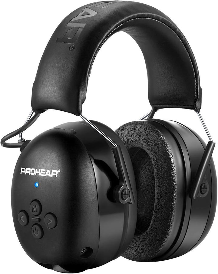 PROHEAR 037 Gehörschutz mit Bluetooth, BT 5.1-Technologie Kopfhörer mit Eingebautem Mikrofon und Lär