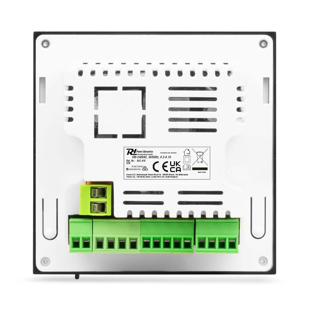 Powerline B100W Wand Stereo Verstärker - Audio Verstärker Bluetooth Unterputz-Einbau System mit 100