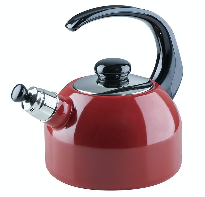 Riess, 0543-020, Flötenkessel Plus, CLASSIC - COLOR ROT, Durchmesser 18 cm, Höhe 21.7 cm, Inhalt 2 L
