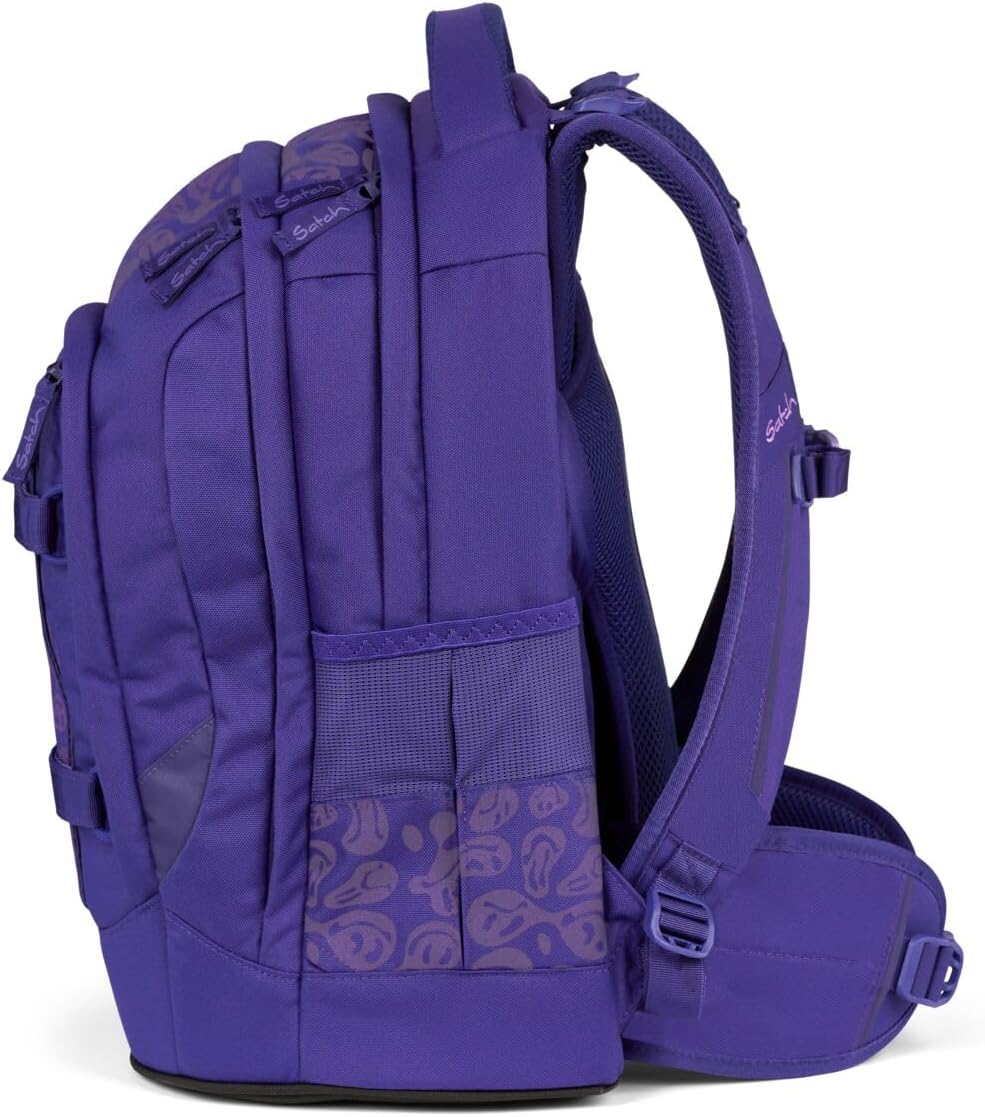 Satch Pack Schulrucksack Set 2tlg. inkl. Pencil Sider (Bright Faces), Bright Faces