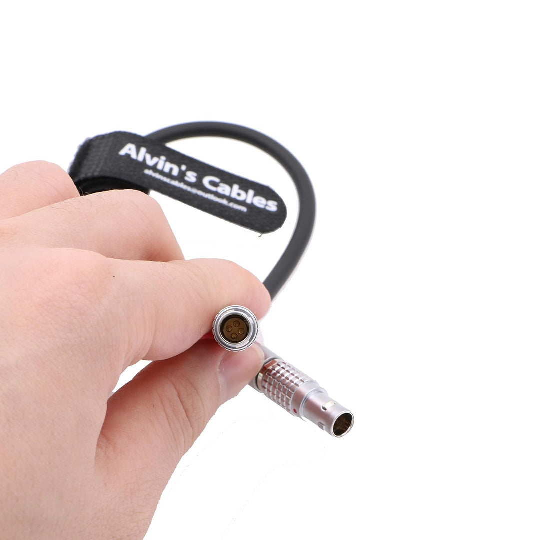Alvin's Cables 4 Pin Stecker auf Stecker Kabel für ARRI LBUS FIZ MDR Wireless Focus 30CM Gerade zu G