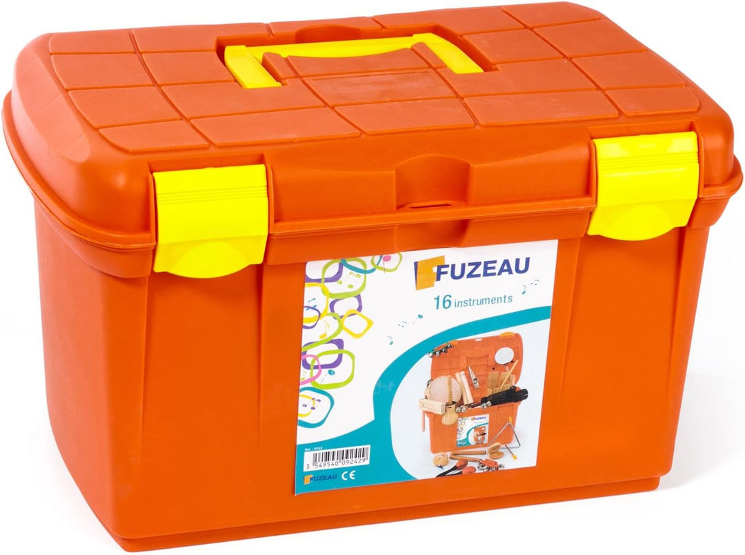 Fuzeau – 9242 – Koffer zur Auswahl 16 Instrumente – Sortiment von Musikinstrumenten mit verschiedene