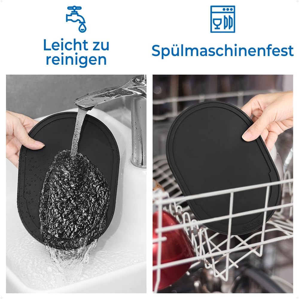 ecooe Silikon Abtropfmatte NUR für SodaStream Terra Trockenmatte Unterlage Abtropfschale Zubehör fü