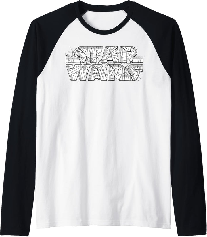 Star Wars Halloween Wrap Logo Raglan