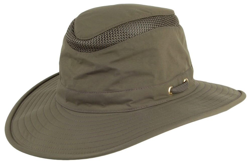 Tilley Hat LTM6 Airflo Broad Brim, 58cm, Olive