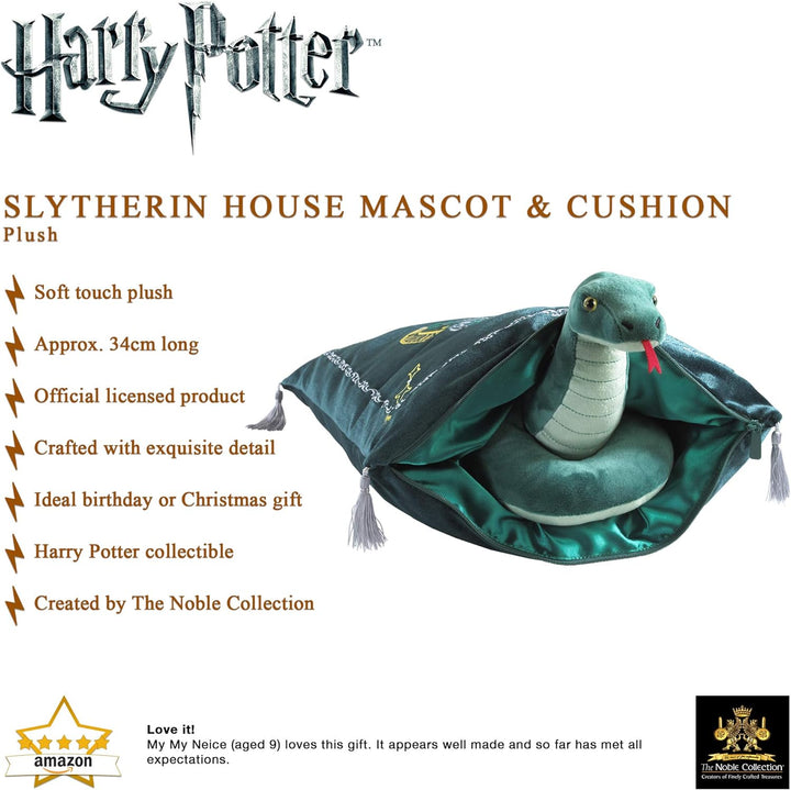 Die Edle Kollektion Plüsch Slytherin Haus-Maskottchen The Noble Collection, The Noble Collection
