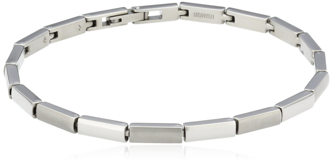 Boccia Damen Armband Titan 0387_6 20 Zentimeter Silber, 20 Zentimeter Silber