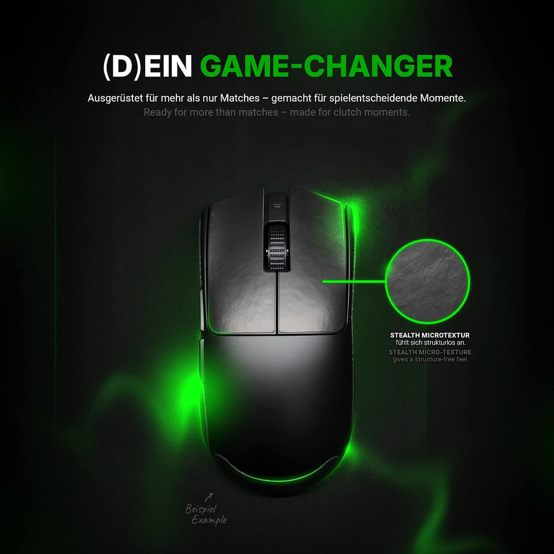 SensoryBoost Maus Grip Tape – kompatibel mit Logitech G305, G PRO, G203 (inkl. Zuschnitt-Pad) Schwei