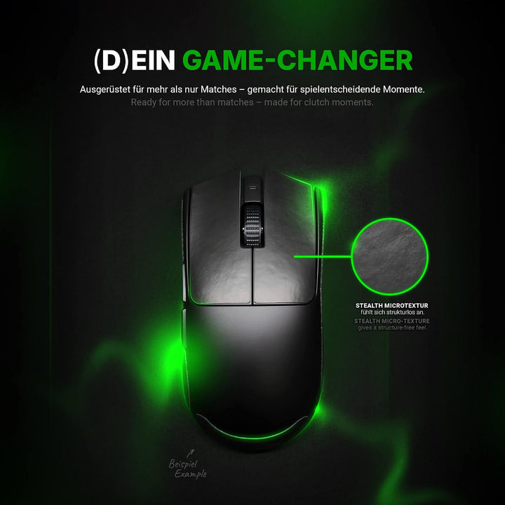 SensoryBoost Maus Grip Tape – kompatibel mit Logitech G305, G PRO, G203 (inkl. Zuschnitt-Pad) Schwei