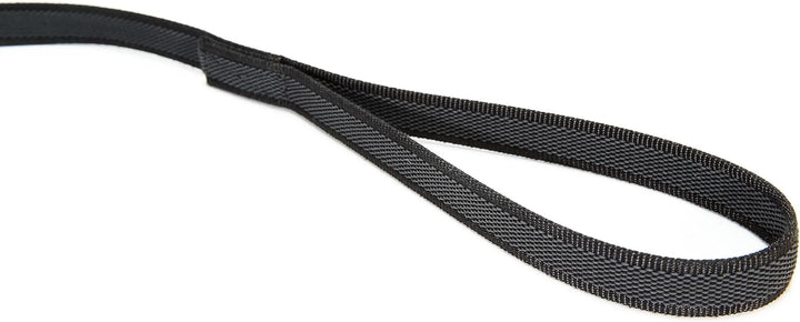 IDC Color &amp; Gray gumierte Leine, 20 mm x 10 m mit Schlaufe, Schwarz-Grau Schwarz-Grau 20 mm x 10 m (