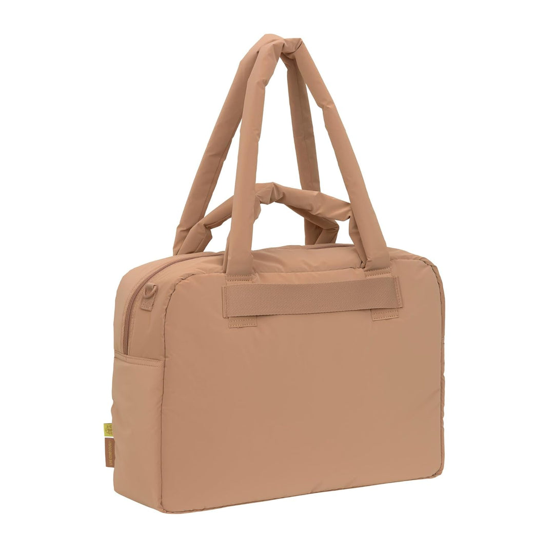 LÄSSIG Baby Wickeltasche mit Tragegriff und Wickelunterlage, Kinderwagenbefestigung, wasserabweisend
