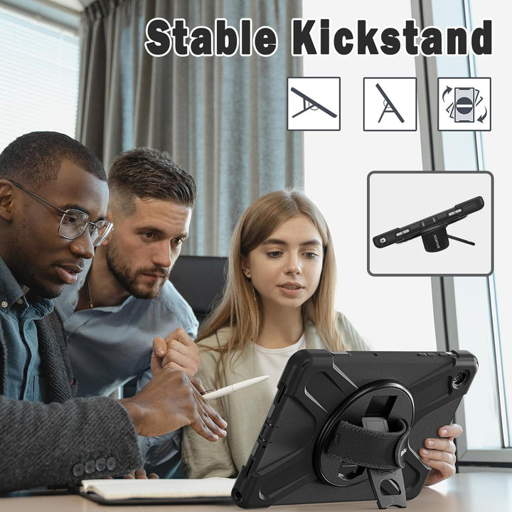 BRAECN für Samsung Galaxy Tab A9+ Plus Hülle 11 Zoll 2023, Stossfeste Robuste Tragbare Schutzhülle m