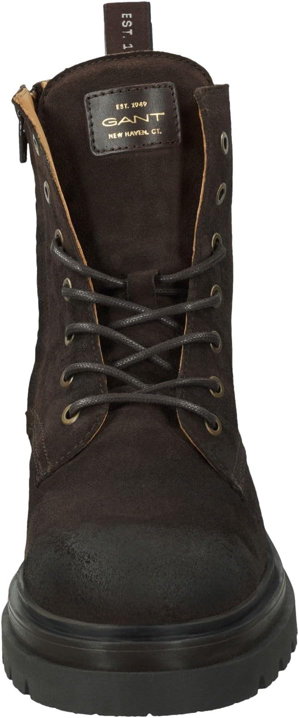 GANT Herren Ramzee Halblange Stiefel 40 EU Dunkelbraun, 40 EU Dunkelbraun