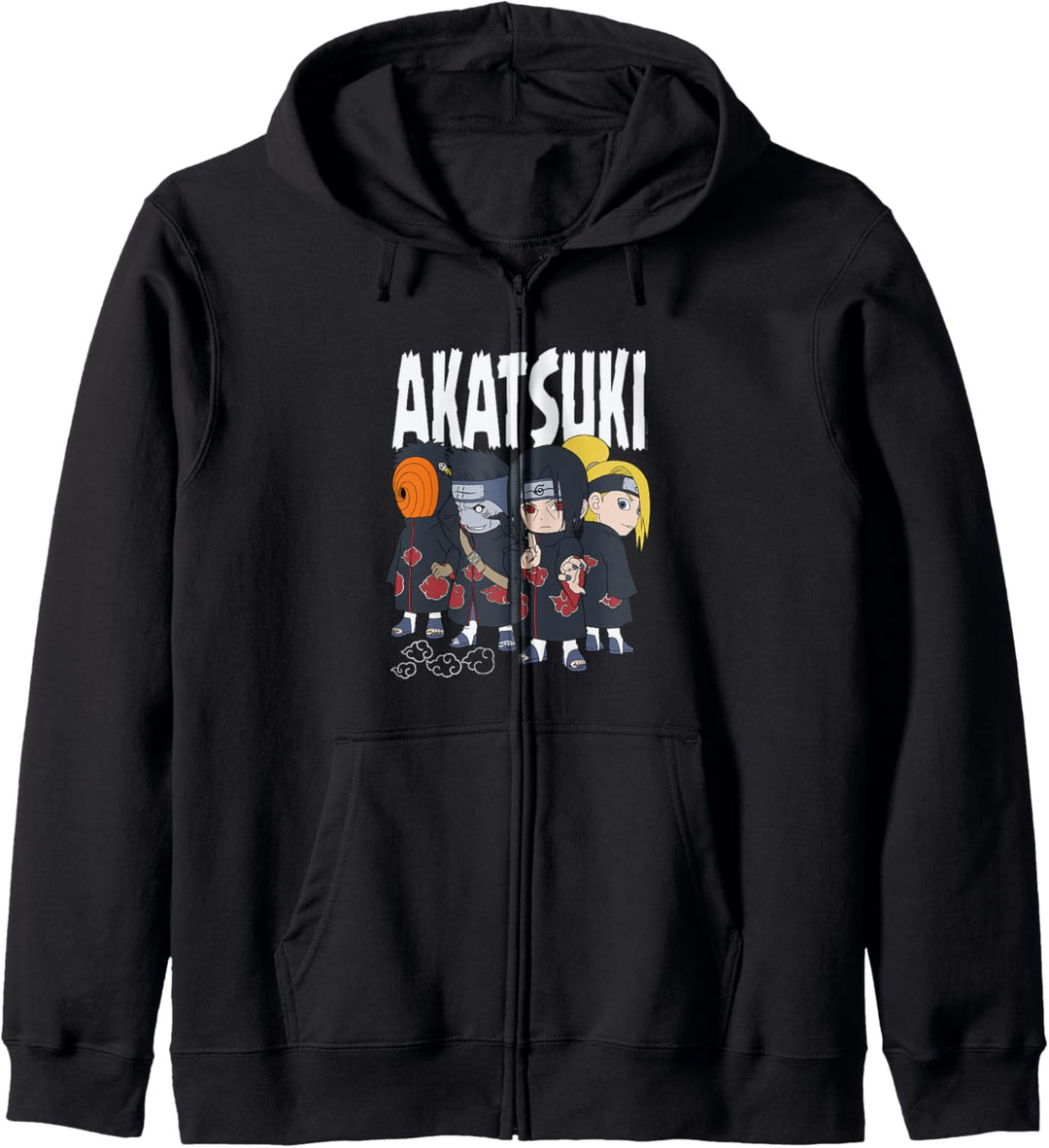 Naruto Shippuden Chibi Akatsuki die Pose Kapuzenjacke