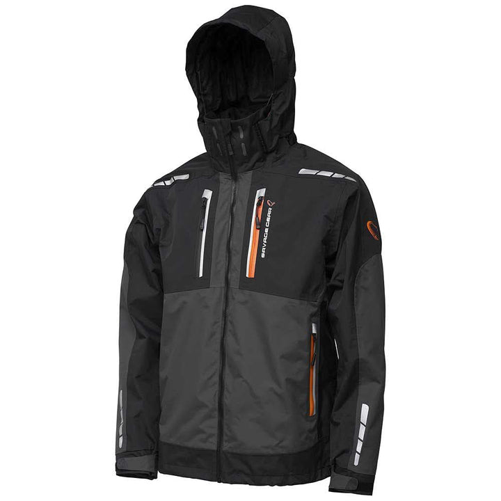 Savage Gear WP Performance Jacket Angeljacke Regenjacke XXL Schwarz, XXL Schwarz
