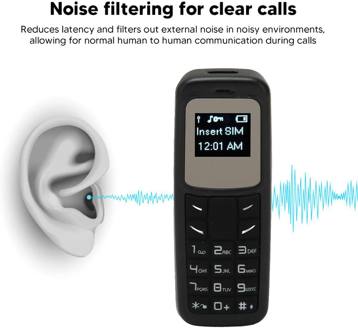 2G-Mobiltelefon, Einfaches GSM-Mobiltelefon mit Ohrbügel, Bluetooth-Headset-Wählgerät, Backup-Telefo