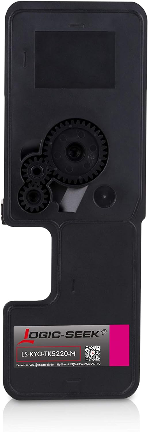 Logic-Seek 4 Toner kompatibel mit Kyocera TK-5220 für Ecosys P5021cdn P5021cdw M5521cdn M5521cdw
