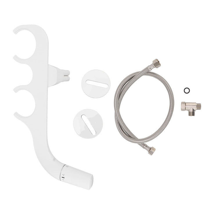 Ultraflacher Bidet-Toilettensitz-Aufsatz, Doppeldüse, Selbstreinigende Feminine Hinternwaschanlage,