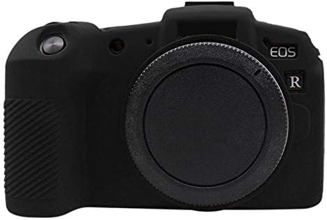 Kameratasche für Canon EOS RP, Silikon-Gummi, Kameragehäuse, Schutzhülle für Canon EOS RP, Schwarz,
