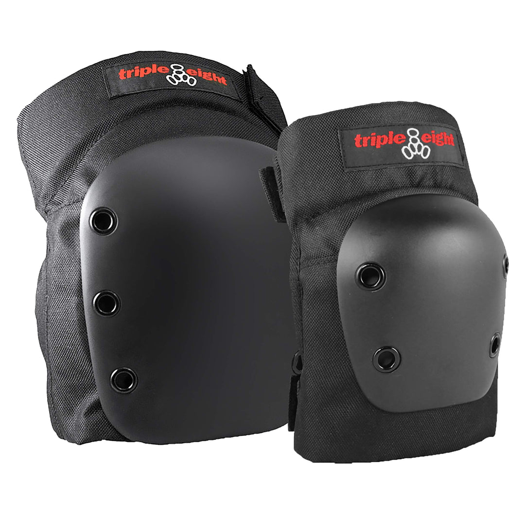 Triple 8 Herren Protektor Zubehör Street 2 Pack Knee & Ellbow Schwarz S, Schwarz S