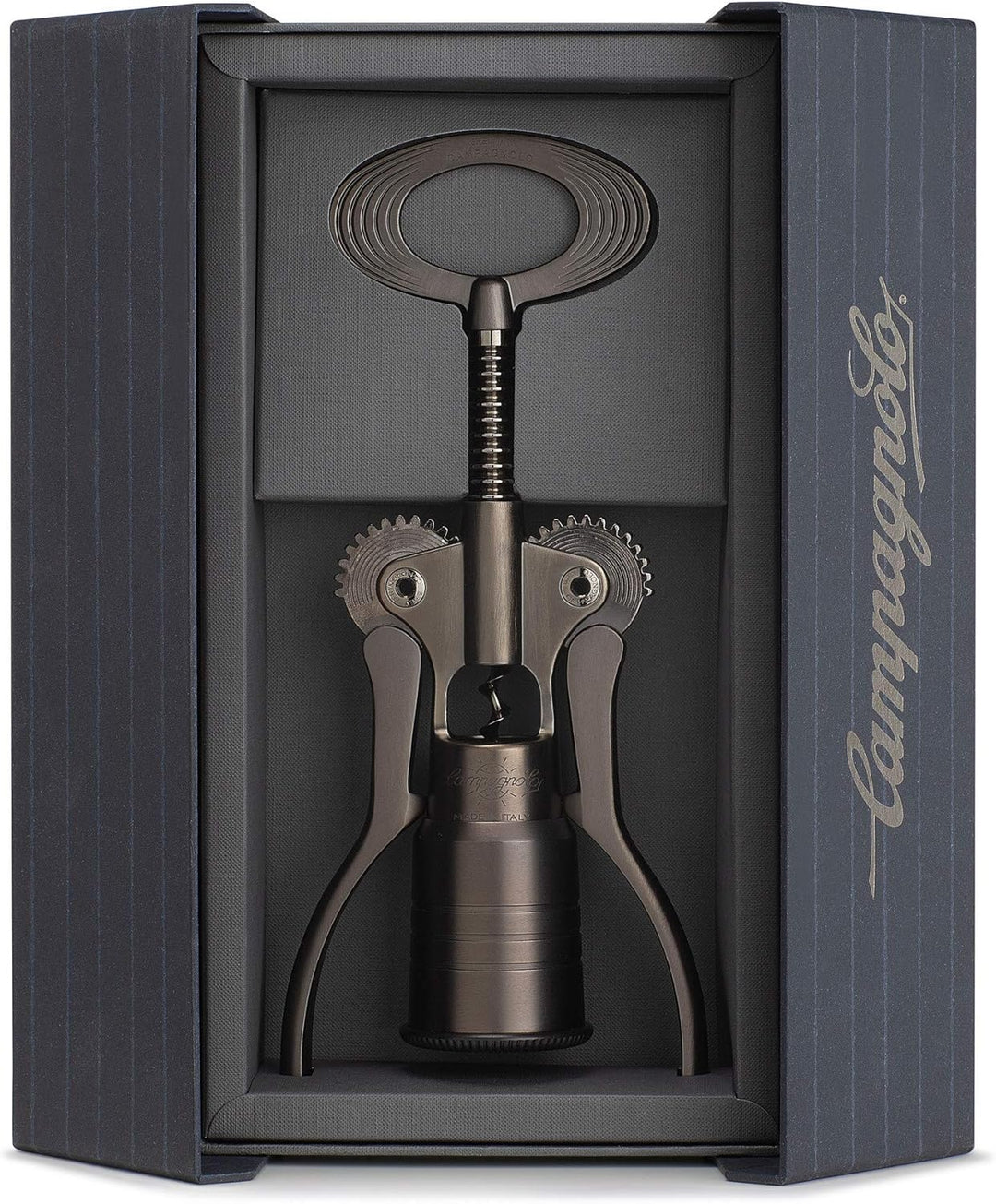 Campagnolo 456084 Big Korkenzieher, Metall, Dunkelgrau, 35 x 19 x 8 cm, Aluminium, Dunkel_Grau