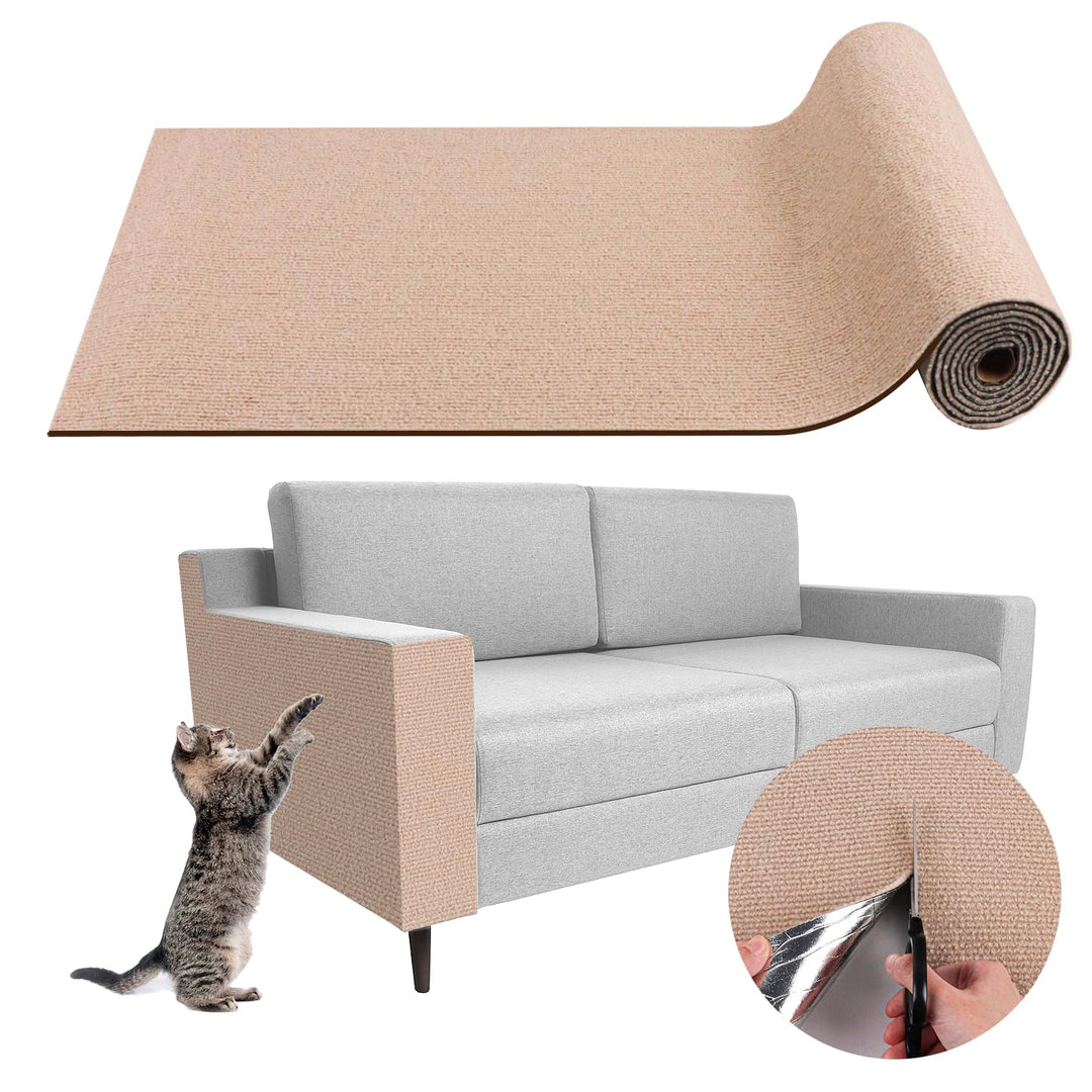 Kratzmatte Katze selbstklebend Kratzteppich Katze Wand Kratzbretter Sofa Kratzschutz Kratzmatte für