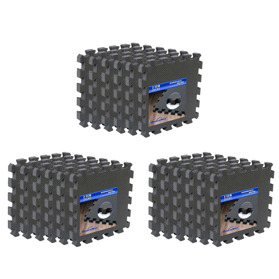 BodenMax Bodenschutzmatte Sportmatte Puzzlematte Fitnessmatte rutschfest Bodenschutz Pool Unterlegma