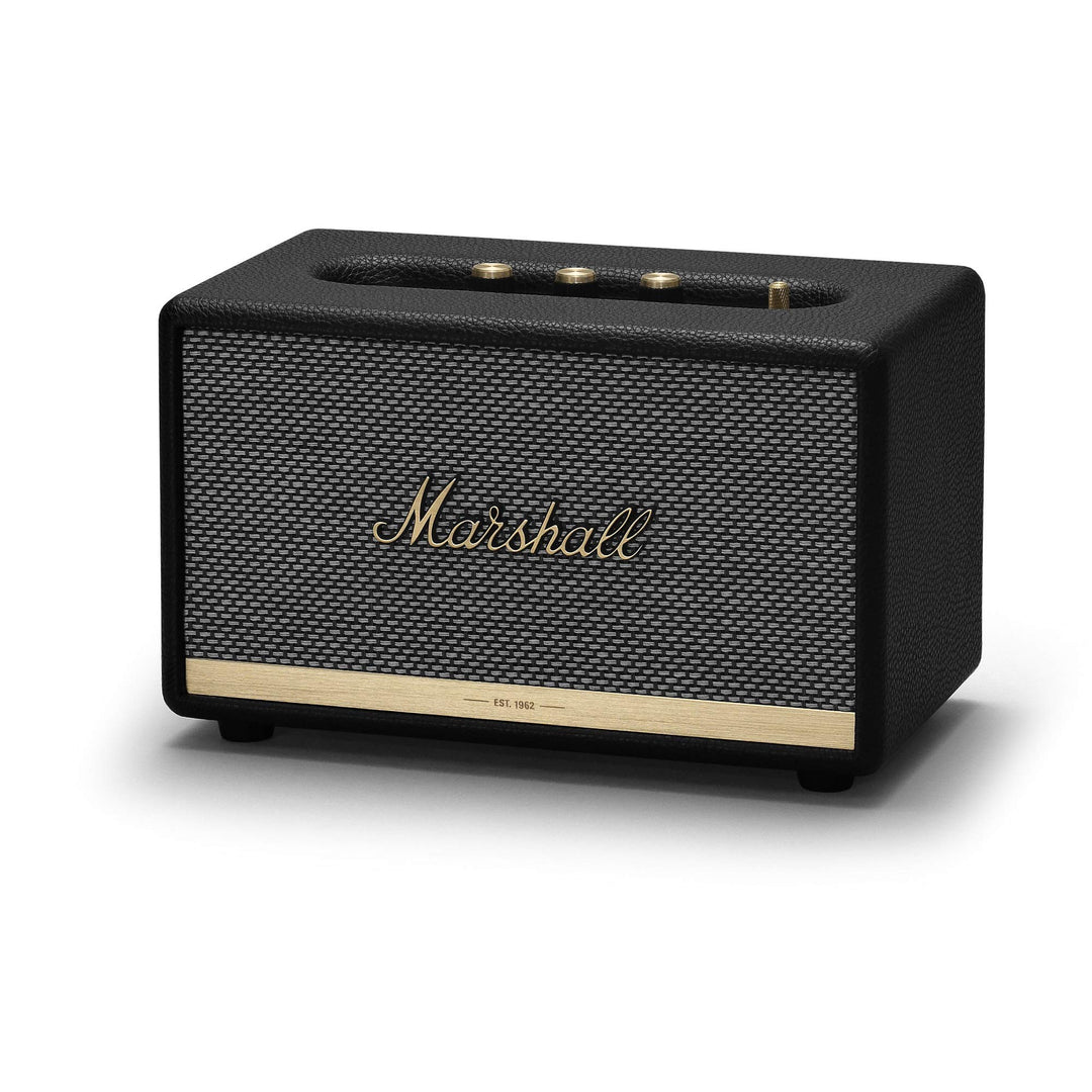Marshall Acton II Bluetooth Lautsprecher, Kabelloser - Schwarz Schwarz Heimlautsprecher Acton II, Sc