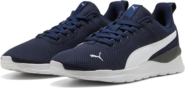PUMA Unisex Anzarun Lite Sneaker 36 EU Peacoat Puma White, 36 EU Peacoat Puma White