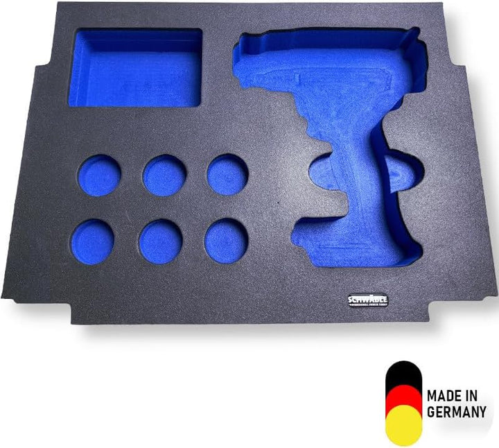 SCHWÄBLE® Schaumeinlage Schaumstoffeinlage für Makita Heissluftgebläse DHG181