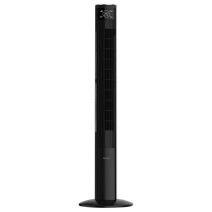 BE COOL Turm-Ventilator – Effektiver Turmventilator für Innenbereich, 3 Geschwindigkeiten, Luftreini